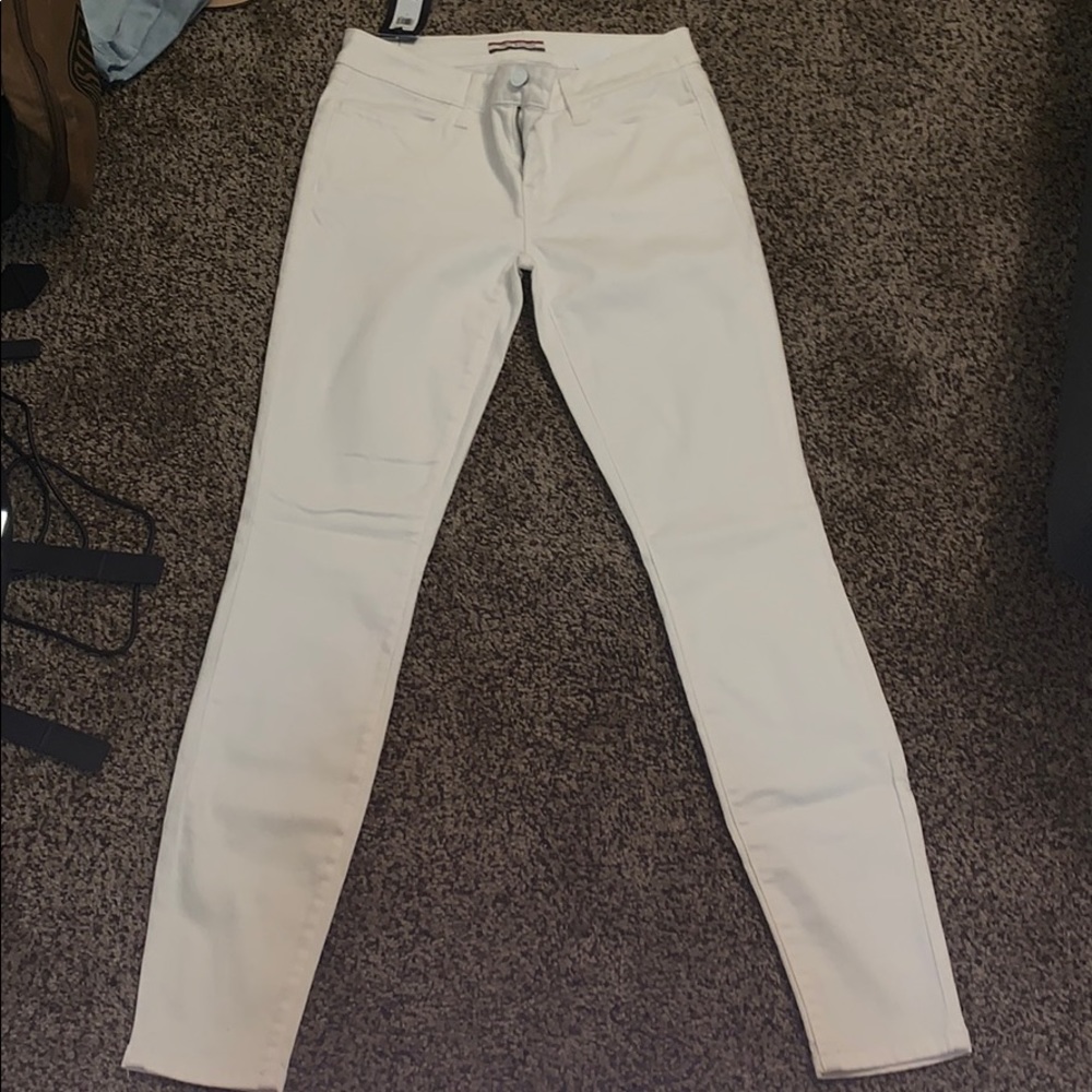 White jeans